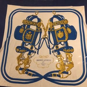 Hermes Brides de Gala 90 Fluide Silk Jersey Scarf